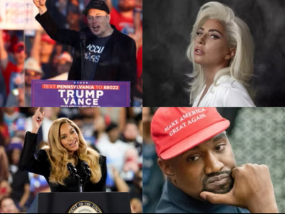 Veja as personalidades que apoiam Donald Trump e Kamala Harris