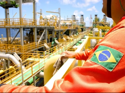 Brasil atinge recorde na produção de petróleo e gás