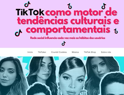 TikTok como motor de tendências culturais e comportamentais