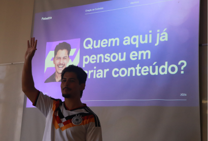 Palestra debate criação de conteúdo e disputa por atenção