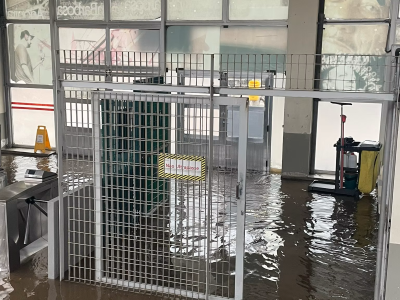Fortes chuvas que afetaram a região do ABC paralisam linhas da CPTM