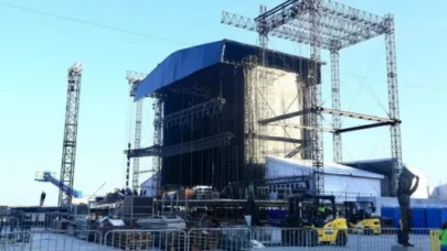 Trabalhador morre durante montagem de show da Shakira no RJ