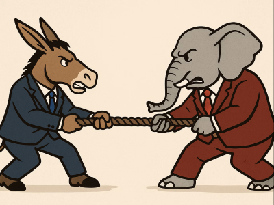 Shutdown acende alerta para republicanos e pode ser ponto de virada para democratas