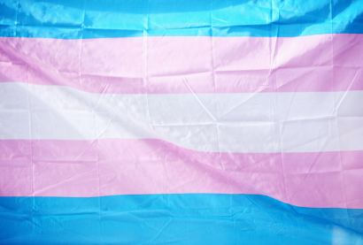 No pódio trans