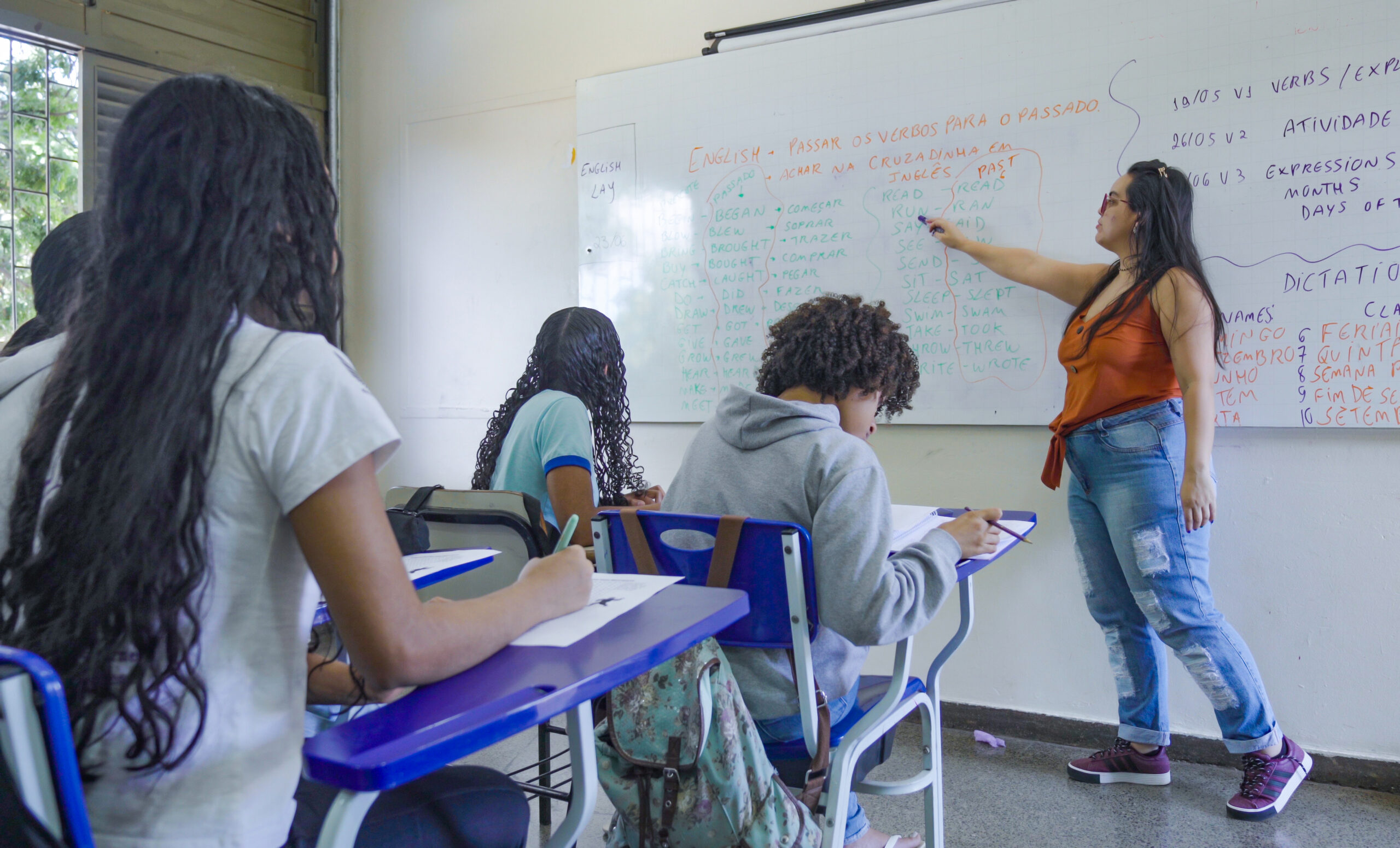 Alunos do ensino médio do CED 16, na Ceilândia, aproveitam o segundo semestre letivo para intensificar a preparação em sala de aula visando o Exame Nacional do Ensino Médio (Enem), vestibulares, Programa de Avaliação Seriada (PAS/UnB) e outros processos seletivos de ingresso no ensino superior